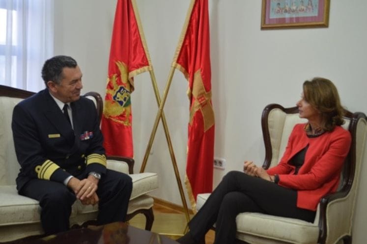 Sastanak ministra odbrane sa admiralom Petričem