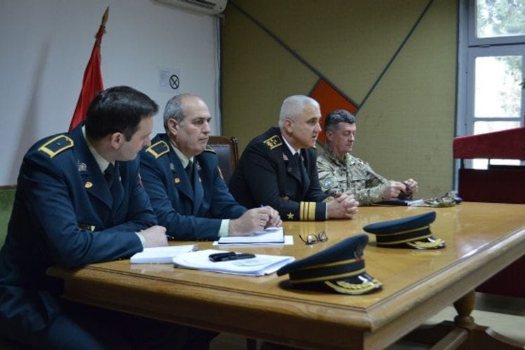 Načelnik Generalštaba održao sastanak sa pripadnicima IX kontingenta