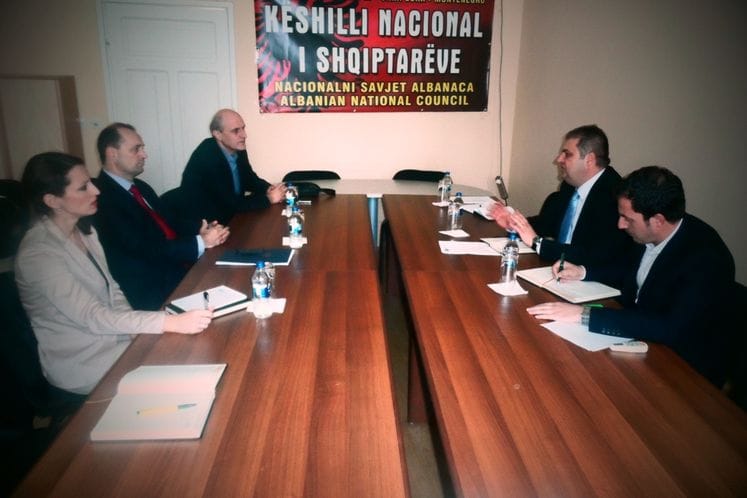 Ministar Numanović posjetio Albanski savjet