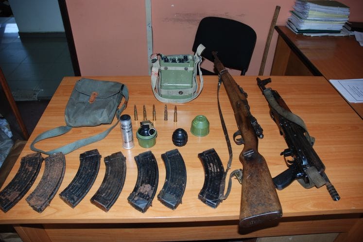 U Beranama zaplijenjeno oružje, eksplozivna sredstva i municija