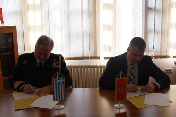 Potpisan Plan bilateralne saradnje u oblasti odbrane između Crne Gore i Grčke