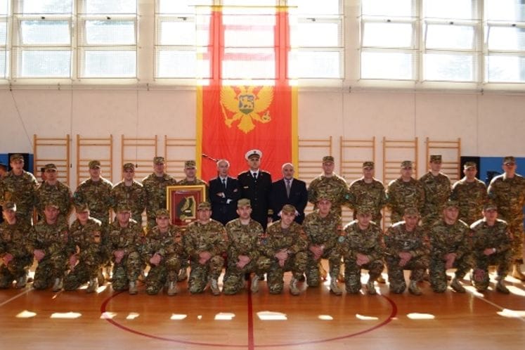 Ispraćaj IX kontingenta VCG u misiju ISAF u Avganistanu