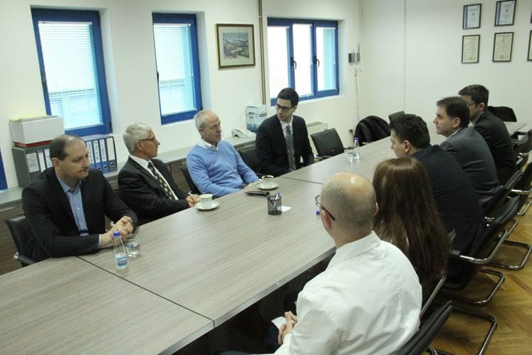 Saopštenje: Predstavnici EU, Dirk Lange i Mitja Drobnič, zajedno sa ministrom Ivanovićem, obišli fabriku vode Lipovo u Kolašinu