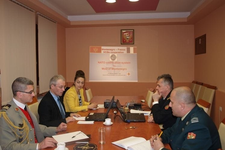 Ekspert Nacionalnog kodifikacionog biroa Francuske u u posjeti Ministarstvu odbrane