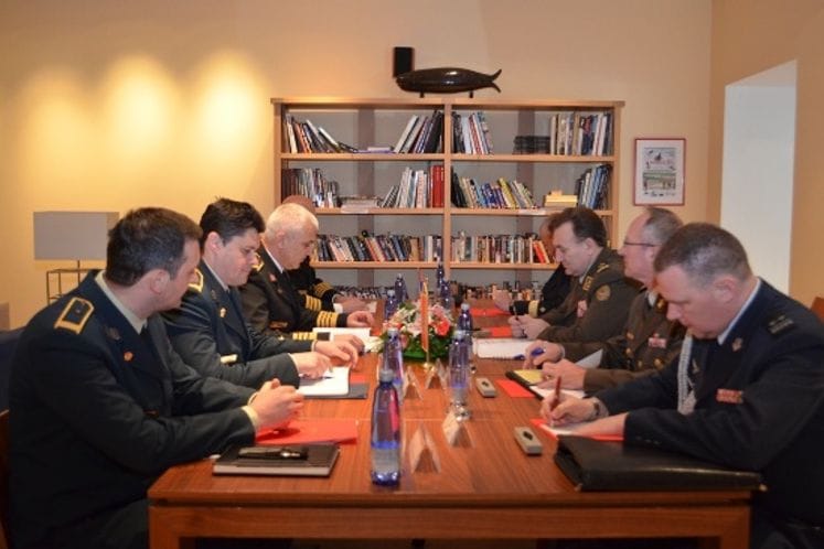 Pogranični susreti načelnika Generalštaba VCG i Glavnog stožera Oružanih snaga R. Hrvatske