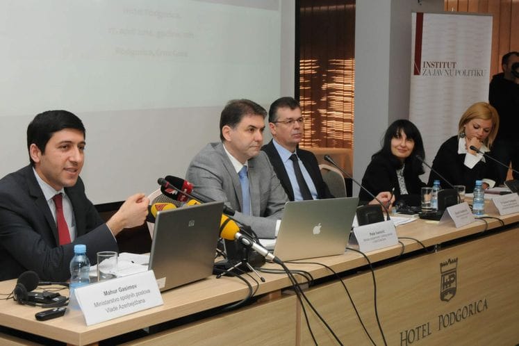 Ministar Ivanović govorio na skupu o unapređenju ekonomske saradnje Crne Gore i Azerbejdžana