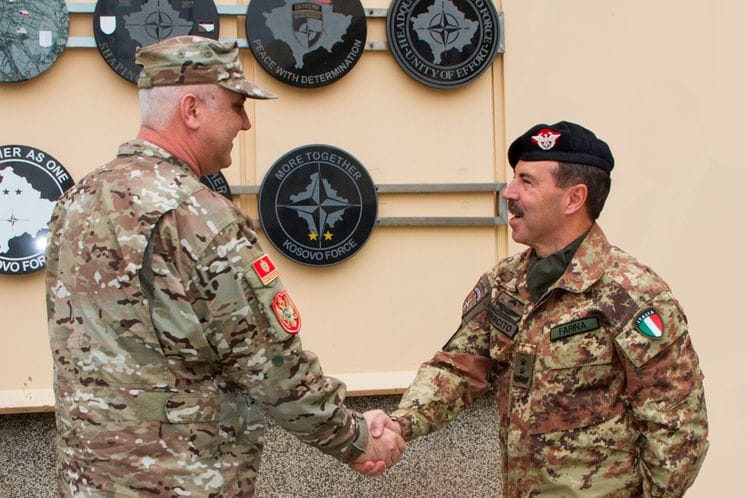 Admiral Samardžić u radnoj posjeti Kosovu