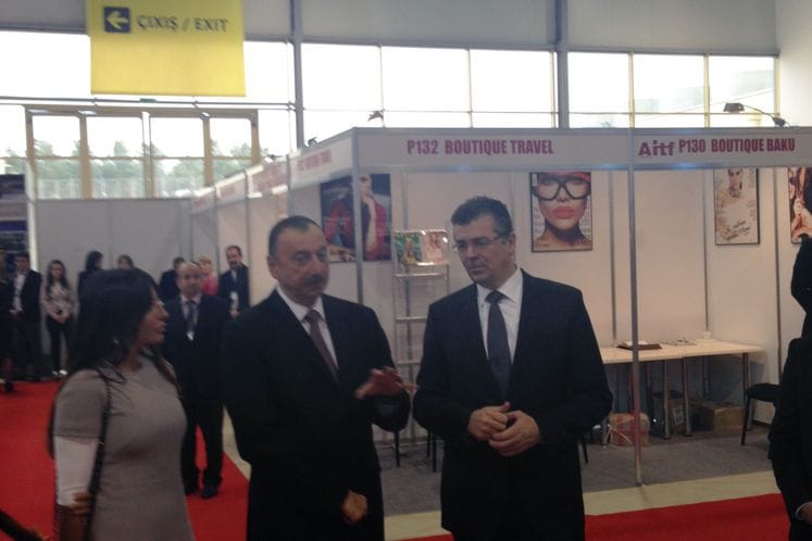 Saopštenje: Ministar održivog razvoja i turizma Branimir Gvozdenović susreo se danas sa predsjednikom Republike Azerbejdžan, Ilhamom Alijevim u Bakuu