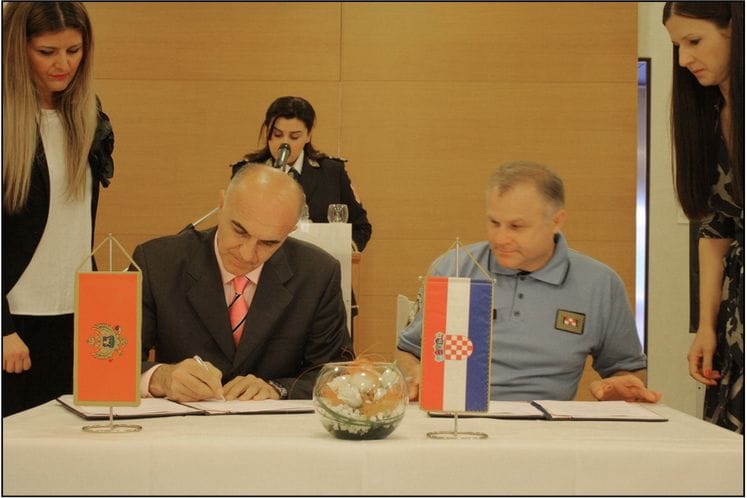 Janjušević i Dominić potpisali Protokol o saradnji – crnogorski i hrvatski policajci tokom ljeta na razmjeni