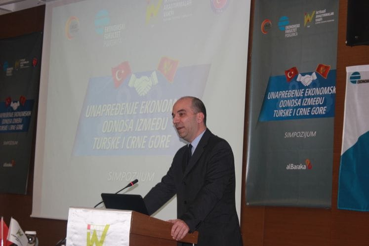 Saopštenje: Ministar Kavarić govorio na simpozijumu „Unapređenje ekonomskih odnosa između Turske i Crne Gore“