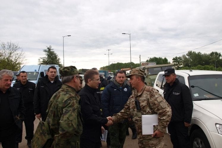 Izjava komandanta kontingenta VCG potpukovnika Zoran Vukadinovića za Radio CG