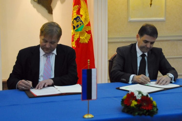 Saopštenje: Ministri poljoprivrede Crne Gore i Estonije potpisali sporazum o saradnji