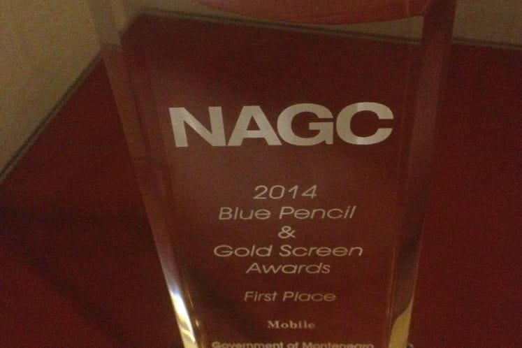 SAOPŠTENJE: Kampanja “Budi odgovoran” dobila prvu nagradu na prestižnom takmičenju u Vašingtonu