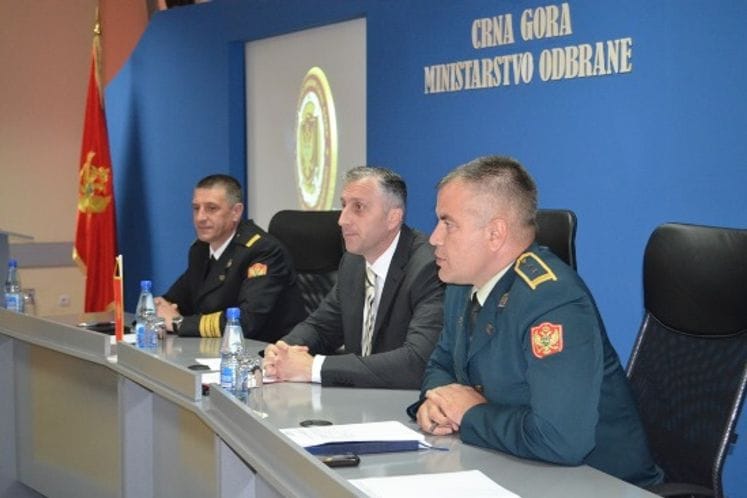 Polugodišnji brifing izaslanika odbrane akreditovanih u Crnoj Gori