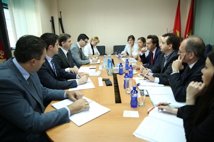 Saopštenje: Ministar Ivanović razgovarao sa delegacijom Svjetske banke, IFC i MIGA-e, predvođenu Frenkom Hemskerkom