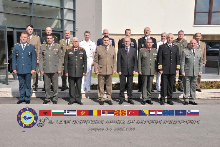 Admiral Samardžić na 8. konferenciji načelnika generalštabova oružanih snaga balkanskih zemalja
