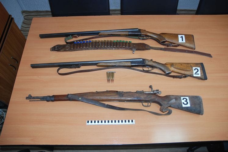 U Pljevljima oduzeto oružje