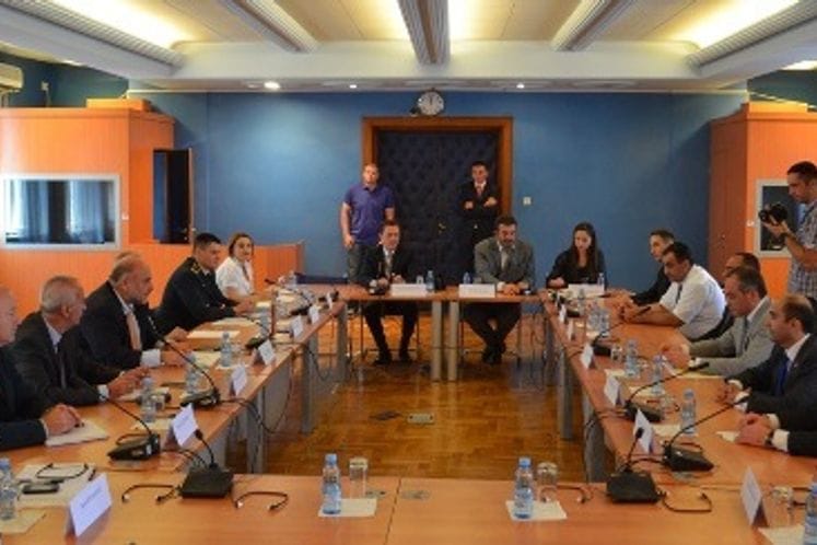 Sastanak sa sa delegacijom Odbora za odbranu, nacionalnu bezbjednost i unutrašnje poslove Parlamenta R. Jermenije