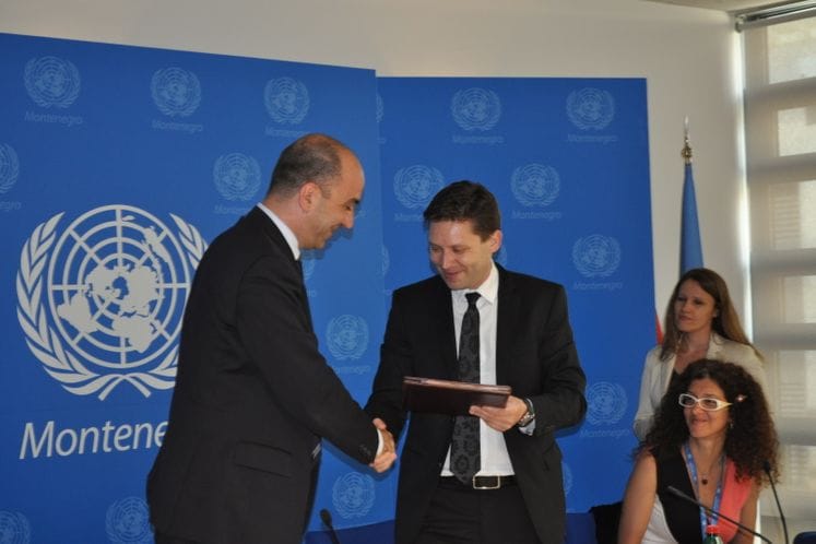 Saopštenje: Ministarstvo ekonomije i UNDP potpisali Sporazum o zajedničkom finansiranju projekta „Jačanje kapaciteta lokalnih samouprava u upravljanju i promociji biznis zona“