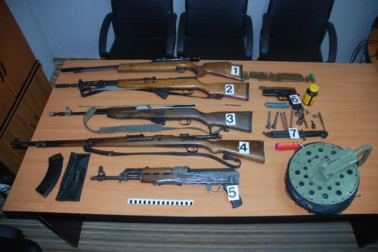 U Pljevljima oduzeto oružje