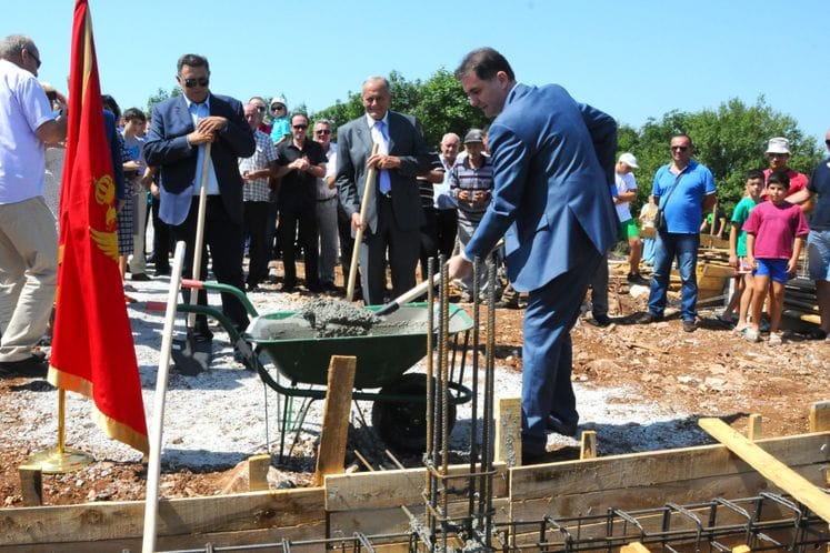 U Danilovgradu postavljen kamen temeljac Kuće meda