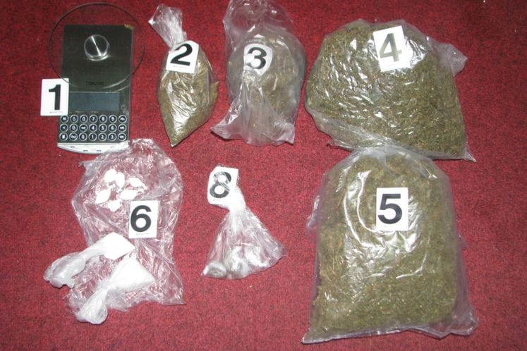 U Budvi oduzeti kokain i skank, osumnjičeni lišen slobode