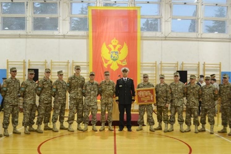 Ispraćaj X kontingenta VCG u misiju ISAF u Avganistanu