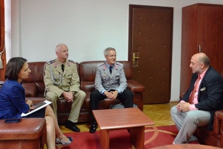 Sustret državnog sekretara Šarkica sa novoimenovanim i odlazećeim atašeom SR Njemačke