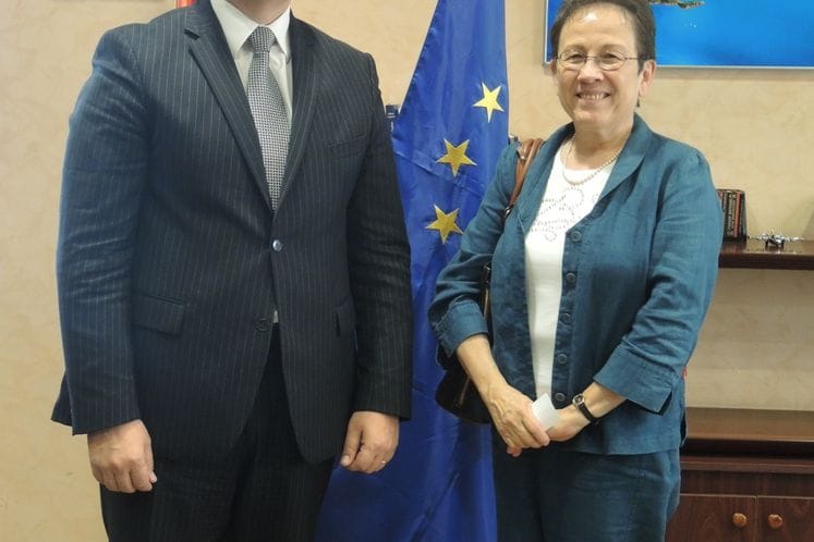 Saopštenje: Susret Brajović - Gudrun Stajnaker