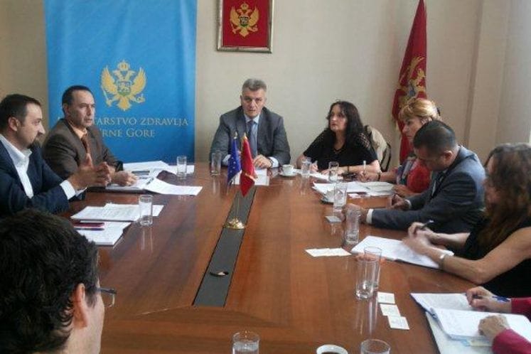 SAOPŠTENJE: Ministar Radunović sa saradnicima razgovaro sa predstavnicima misije Svjetske banke