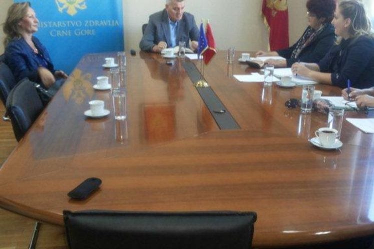 SAOPŠTENJE:Ministar Radunović razgovarao sa predstavnicima Crvenog krsta Crne Gore