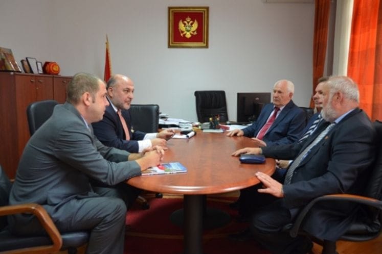 Šarkić primio predsjednika Svjetske organizacije veterana, Dan Viga Bergtuna