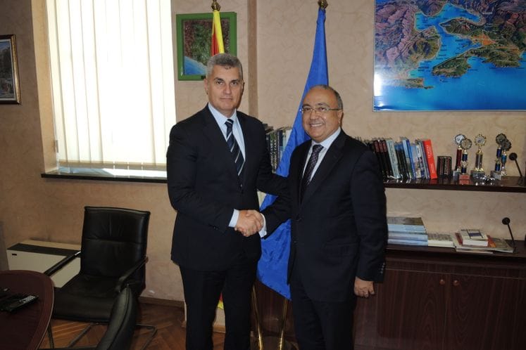 Saopštenje: Susret ministra Brajovića sa egipatskim ambasadorom Abderahmanom Salaheldinom