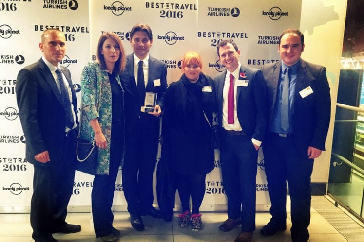 Saopštenje: Svečano uručena nagrada Lonely Planet-a „Best in Travel 2016„ za grad Kotor