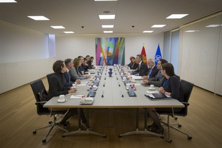 Brussels: Montenegro's progress is encouraging sign ahead of next week's NATO ministerial meeting