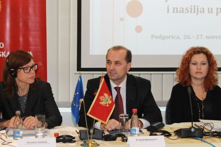 Obraćanje ministra Numanovića na TAIEX Radionici "Borba protiv nasilja i nasilja u porodici"