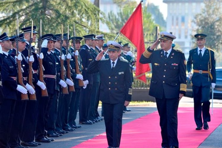 Admiral Samardžić - viceadmiral Nikolov: Odlična saradnja oružanih snaga Crne Gore i Bugarske