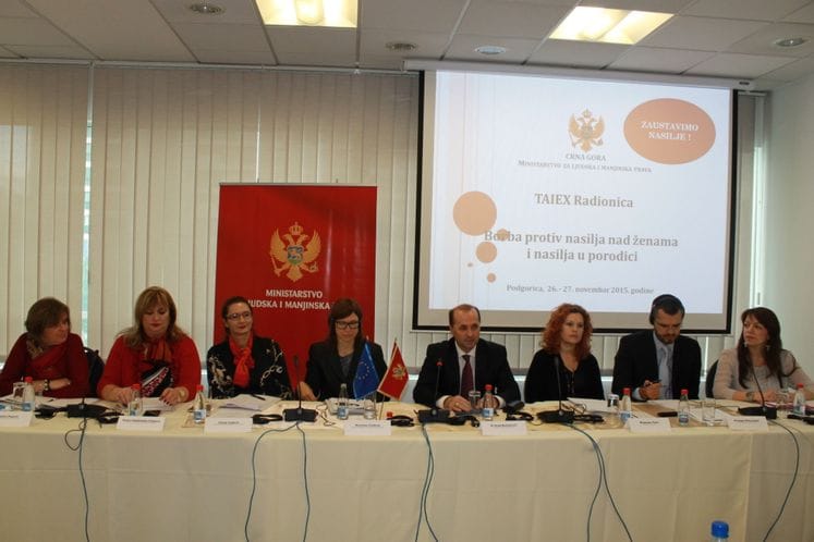 Zaključci sa održane TAIEX radionice na temu „Borba protiv nasilja nad ženama i nasilja u porodici“