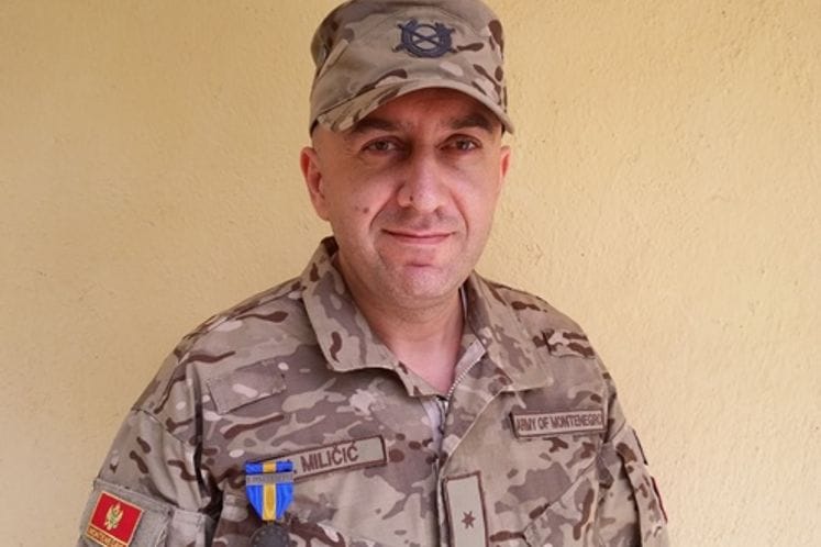 MALI: Majoru Miličiću dodijeljena medalja za uspješno izvršavanje postavljenih zadataka