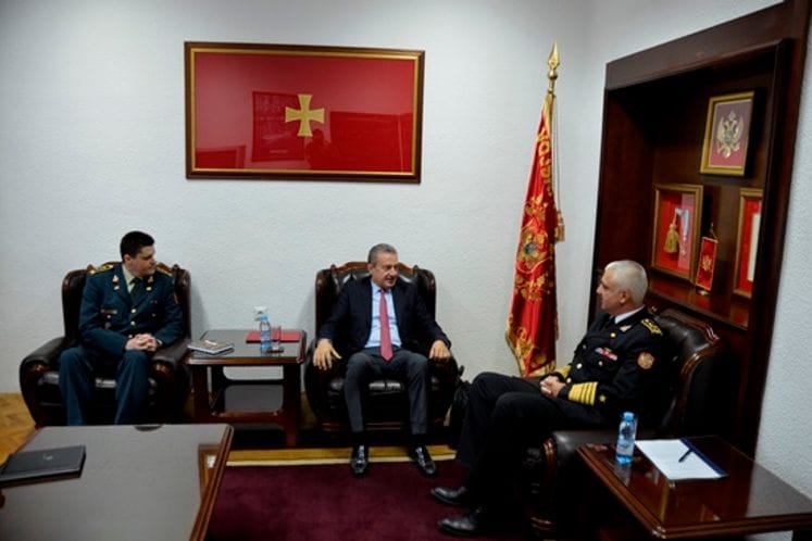 Admiral Samardžić primio Ranka Vujačića, novoimenovanog ambasadora Crne Gore u Berlinu