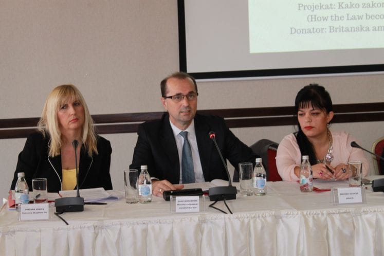 Javna debata o novom Zakonu o zabrani diskriminacije lica sa invaliditetom