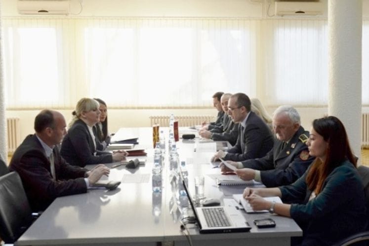 Ekspertski razgovori o ljudskim resursima delegacija ministarstava odbrane Crne Gore i Republike Makedonije