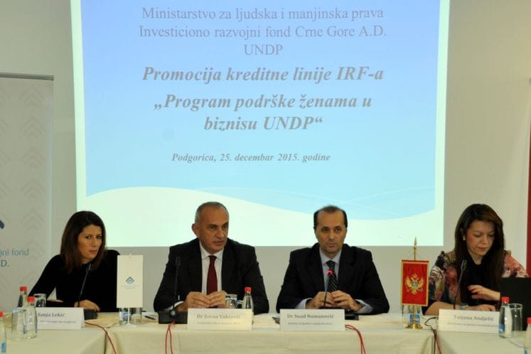 Konferencija za medije povodom promocije kreditnih linija IRF-a u programu podrške ženama u biznisu