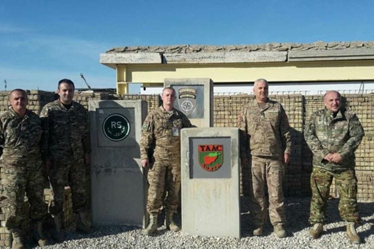 Delegacija MOD-a i VCG na čelu sa Šarkićem i admiralom Samardžićem u posjeti III kontingentu u Avganistanu