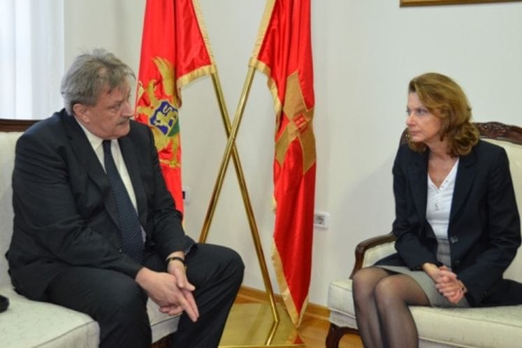 Ministar odbrane Pejanovic- Đurišić sastala se sa ambasadorom Slovenije Mitjom Močnikom