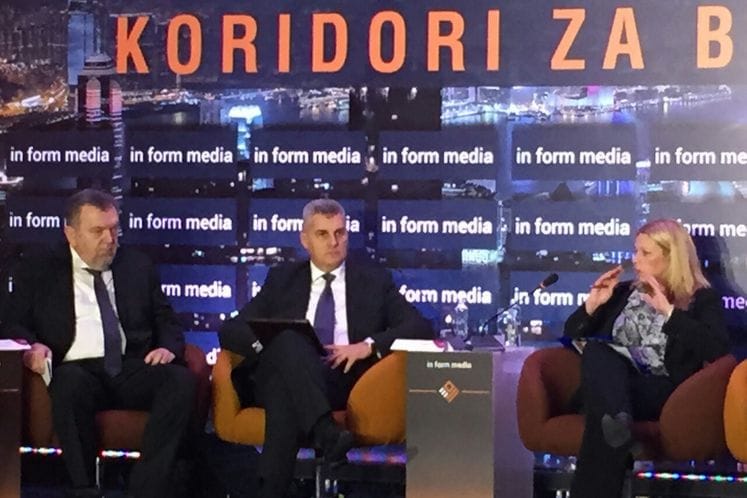 Saopštenje: Ministar Brajović na konferenciji "Koridori za budućnost"