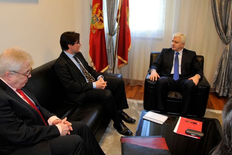 Saopštenje: Susret potpredsjednika Vlade i ministra pravde Duška Markovića sa Polom Gaskelom, v.d. direktora Direktorata za Zapadni Balkan i proširenje u Ministarstvu vanjskih poslova Ujedinjenog Kraljevstva