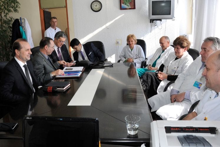 Rukovodilac Numanović u radnoj posjeti Opštoj bolnici u Bijelom Polju