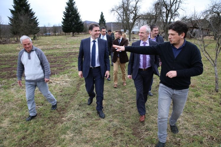 Šef Odjeljenja za CG u Generalnom direktoratu EK za proširenje Dirk Lange obišao nekoliko poljoprivrednih gazdinstava
