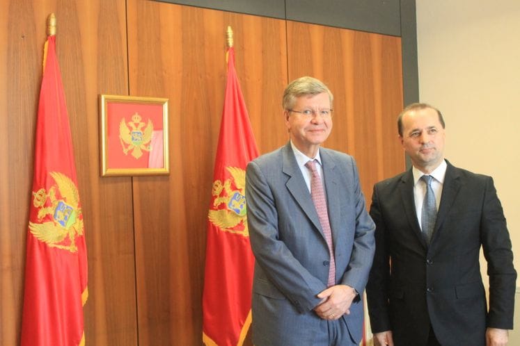 Sastanak ministar dr Numanović - Nj.E. Ambasador Asp